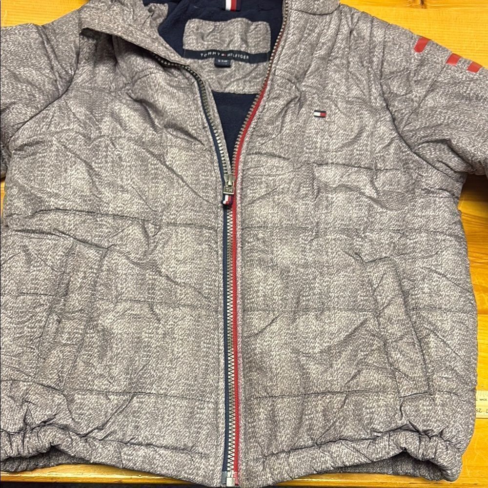 Tommy Hilfiger Navy and Gray Jacket - Picture 3 of 16